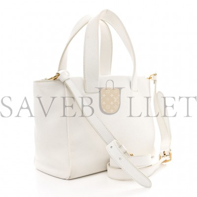 PRADA VITELLO CERVO MINI SATCHEL WHITE (24*24*11cm)