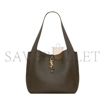YSL LE 5 À 7 BEA IN GRAINED LEATHER 763435AACTP3212 (50*28*18cm)
