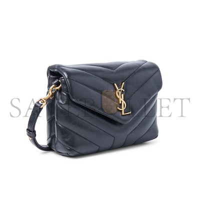 YSL TOY LOULOU LEATHER SHOULDER BAG 678401DV7074227 (20*14*7cm)