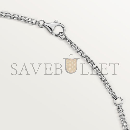 CARTIER  LOVE NECKLACE, 2 DIAMONDS B7219400