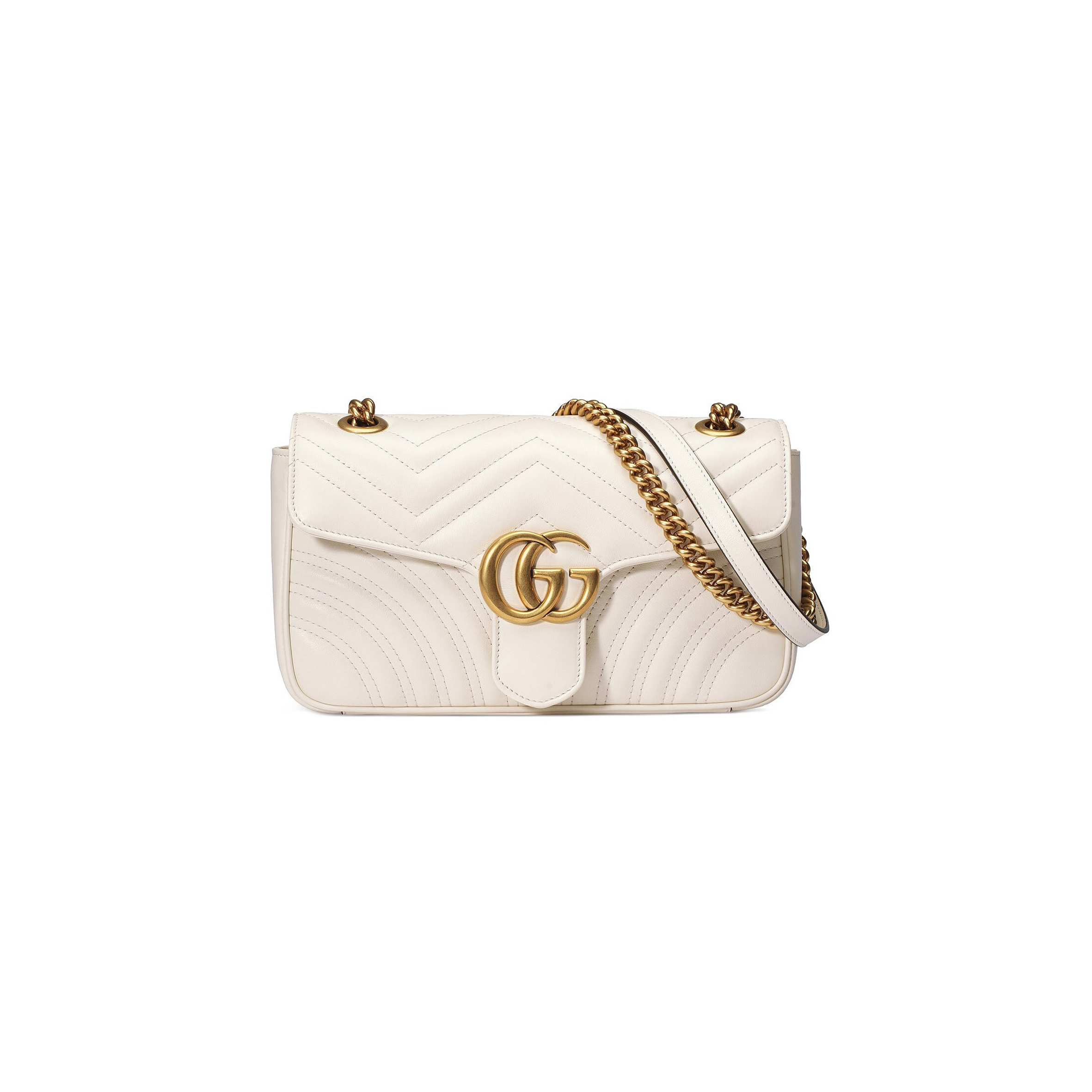 GUCCI MARMONT SMALL MATELASSE SHOULDER BAG 443497 (26*15*7cm)