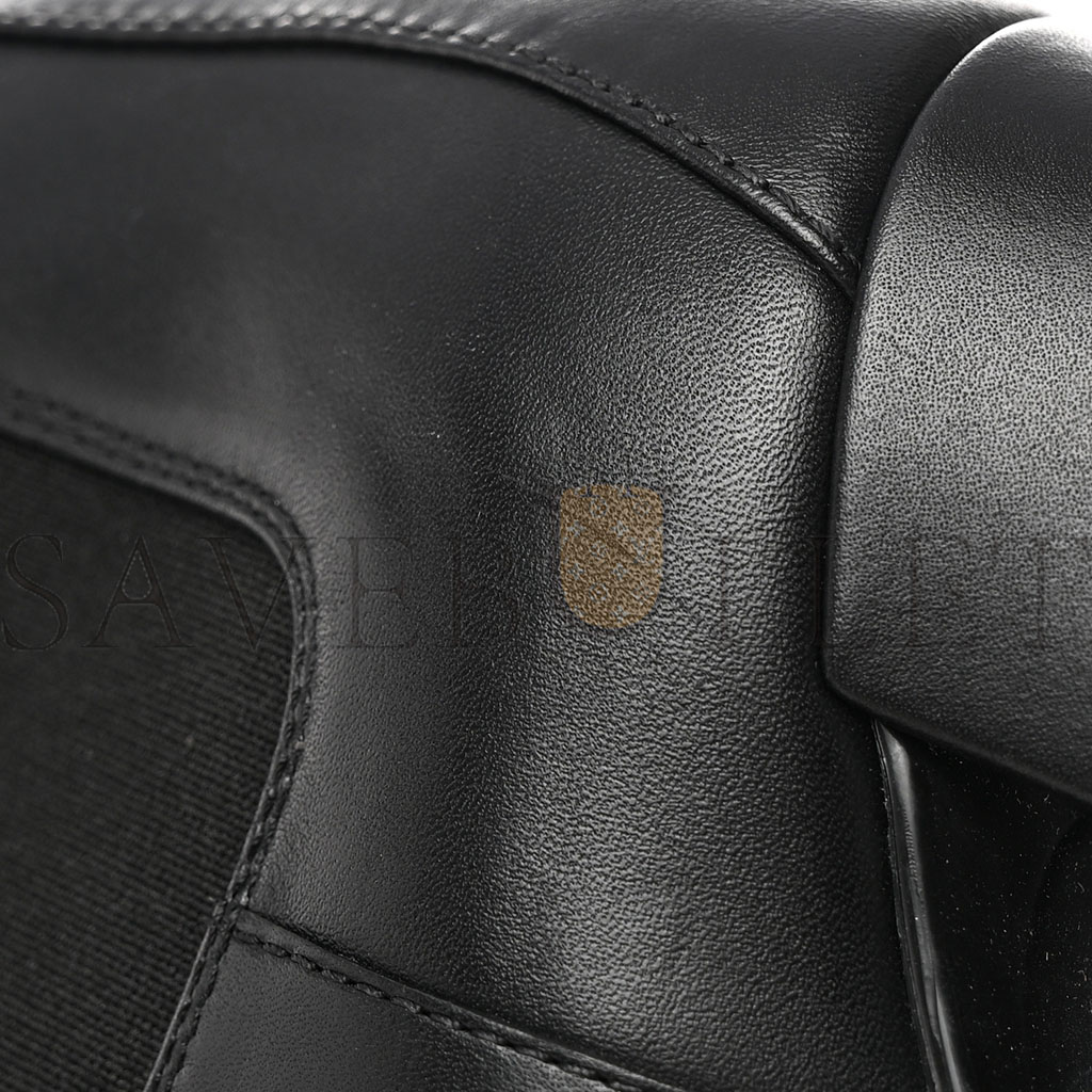 BOTTEGA VENETA CALFSKIN STORM CHELSEA BOOTS 385 BLACK