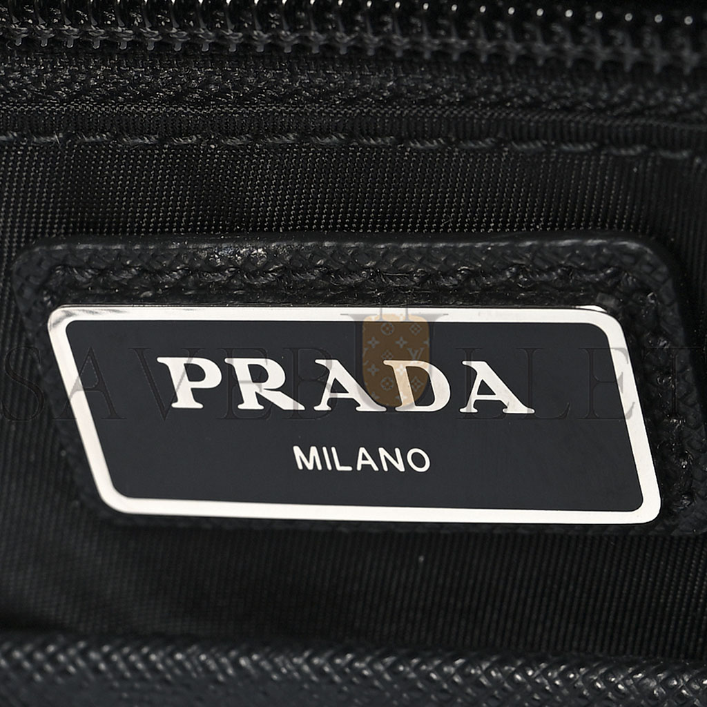 PRADA TESSUTO NYLON MONTAGNA SLING BACKPACK BLACK (32*20*6cm)