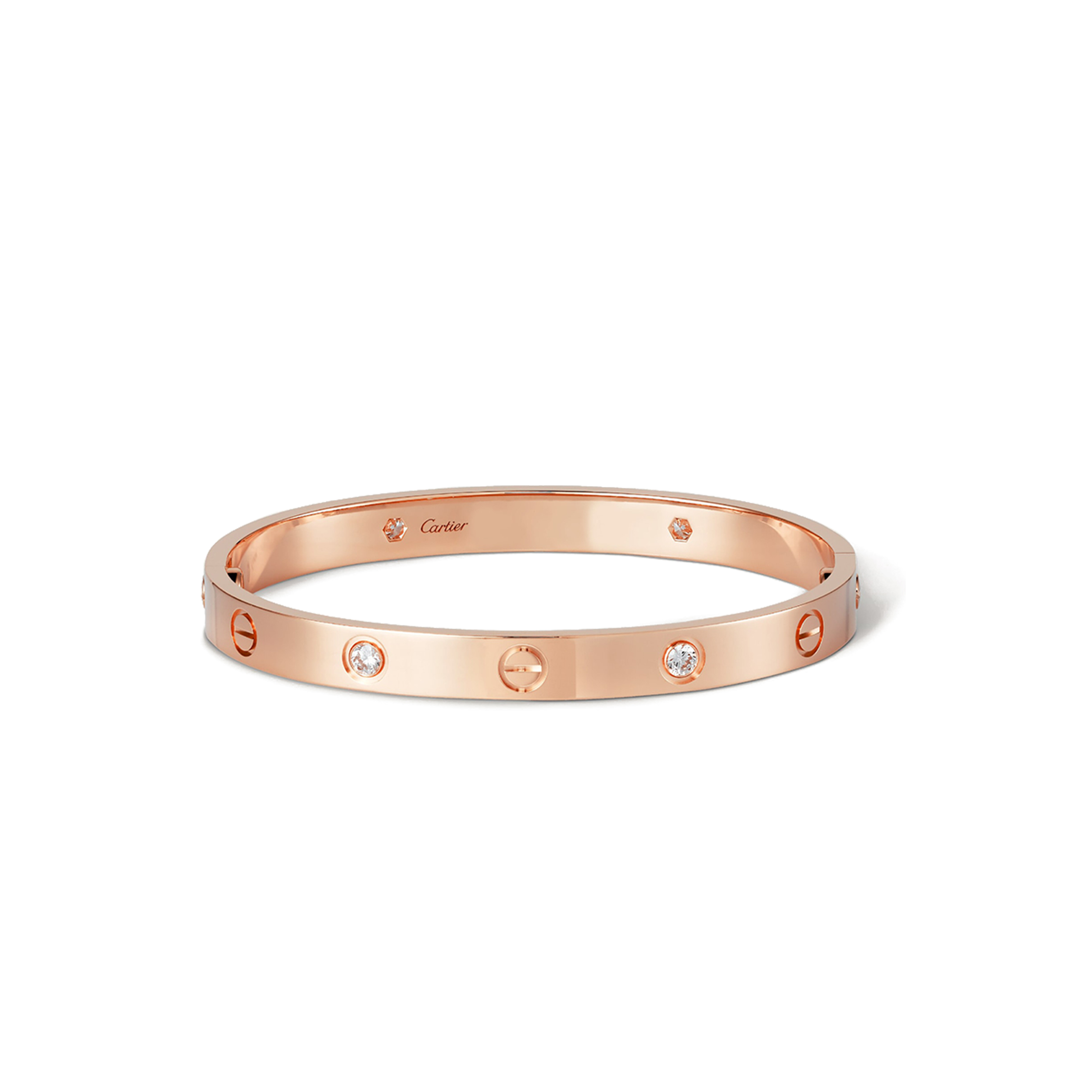 CARTIER LOVE BRACELET, 4 DIAMONDS  B6069917