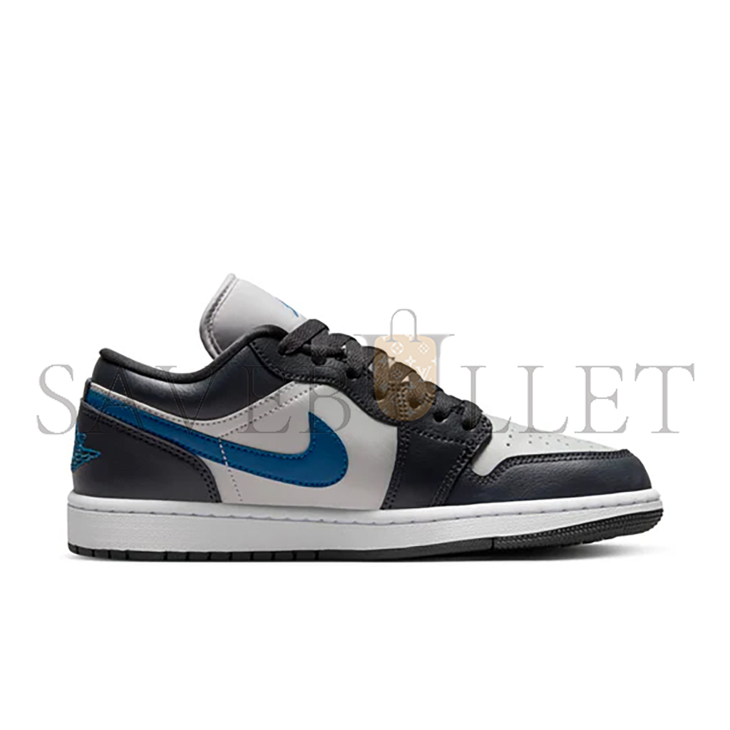 NIKE AIR JORDAN 1 LOW ANTHRACITE INDUSTRIAL BLUE DC0774-040