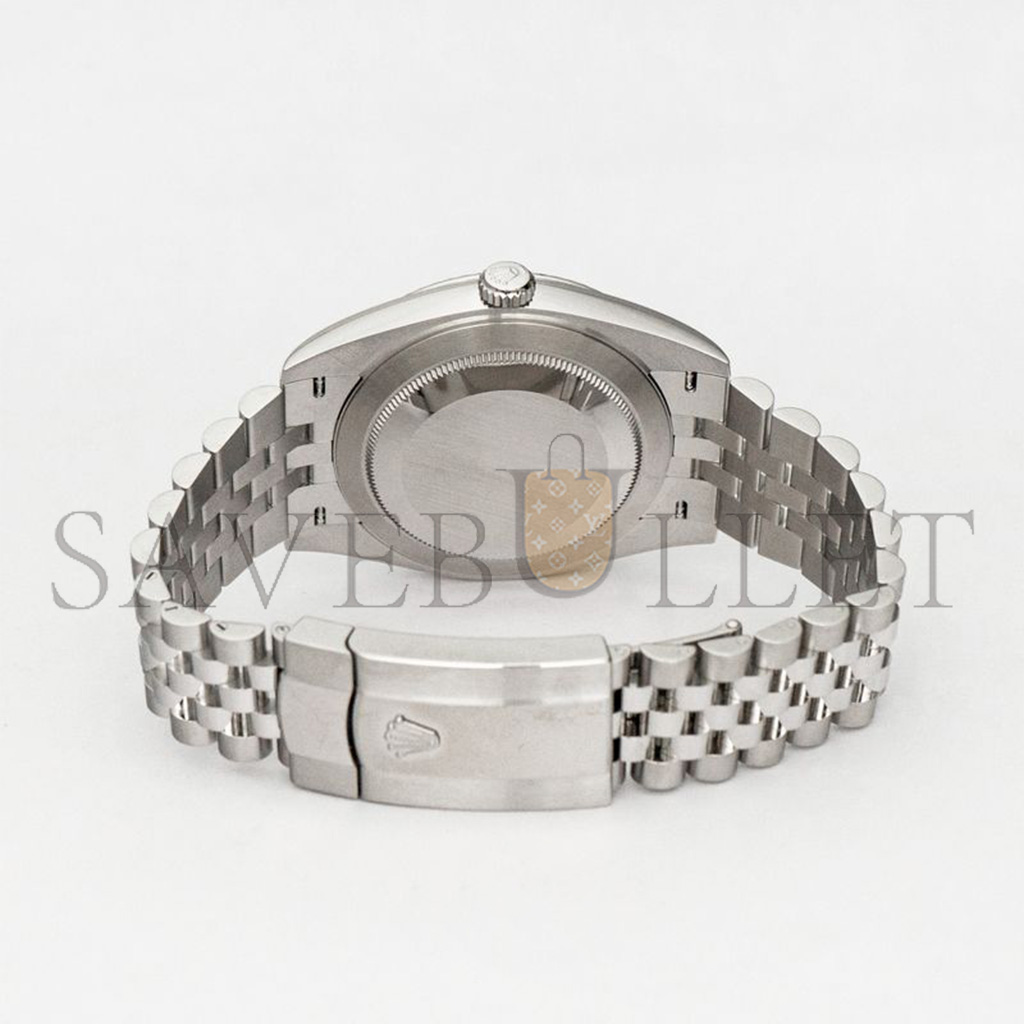 ROLEX DATEJUST SERIES BLUE DIAL MEN'S 18KT WHITE GOLD AUTOMATIC WATCH 126334-0032