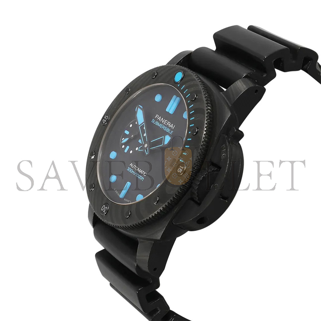 PANERAI LUMINOR SUBMERSIBLE CARBONTECH CARBON FIBER MEN'S WATCH PAM00960