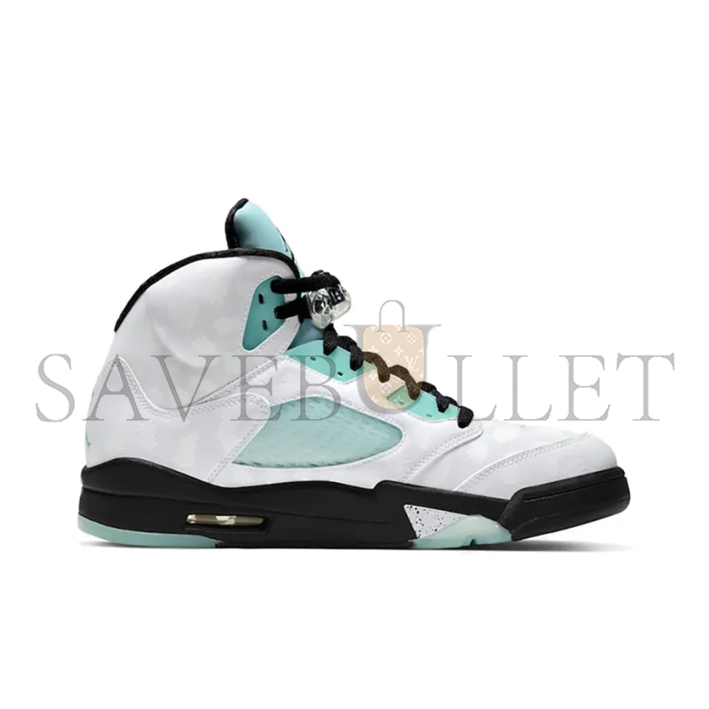 NIKE JORDAN 5 RETRO LSLAND GREEN CN2932-100