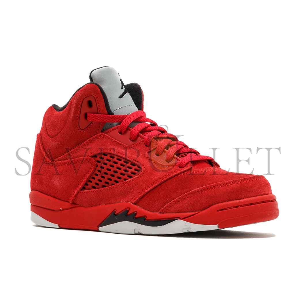 NIKE JORDAN 5 RETRO RED SUEDE 136027-602