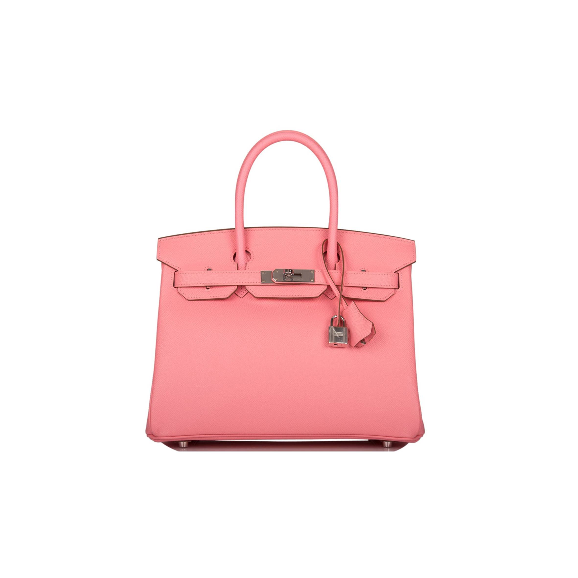 HERMES BIRKIN 30 ROSE CONFETTI EPSOM PALLADIUM HARDWARE (30cm)